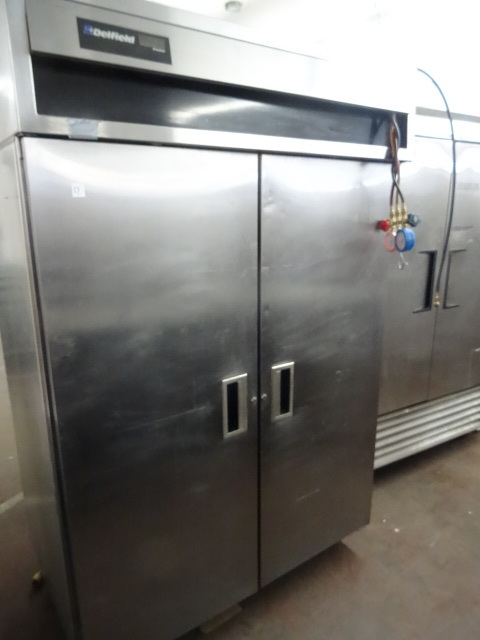 lot 17 image: Delfield Double Door Freezer.