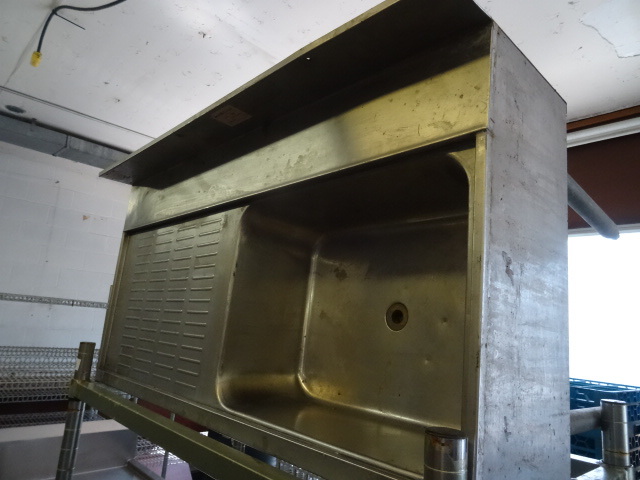 lot 51 image: Stainless Bar Sink with Drying Area.