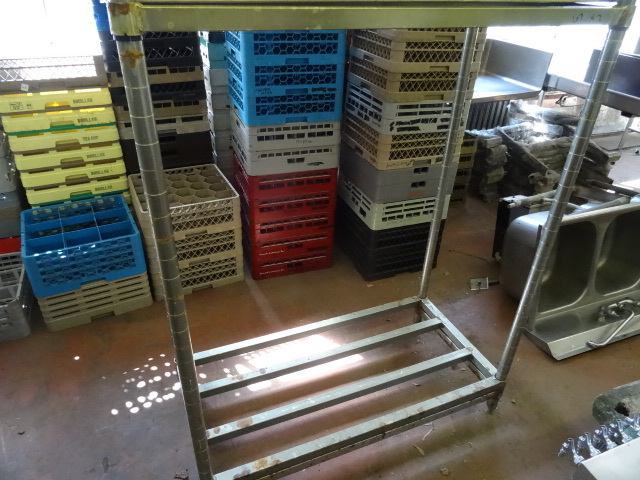 lot 52 image: Metal Rack Designed For Keg Storage