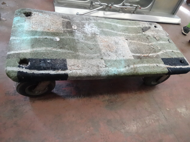 lot 57 image: 4 Wheel Dolly. 48 X 22
