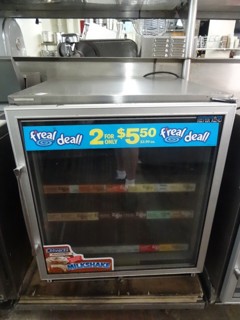 lot 104 image: Silver King Freezer Cabinet.