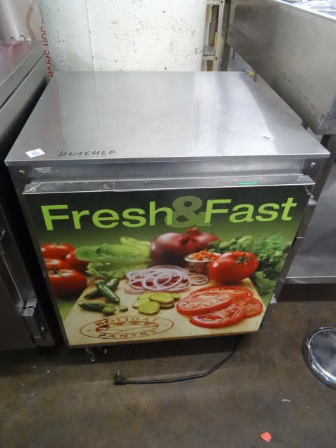lot 108 image: Beverage Air Refrigerator.