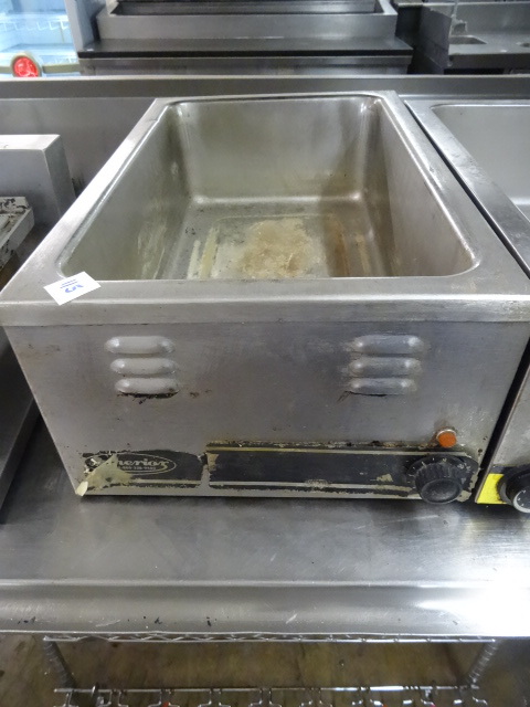 lot 115 image: Full Size Electric Steamer Basin
