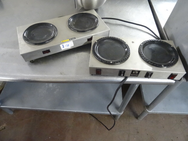 lot 138 image: 2 Coffee Pot Warmers