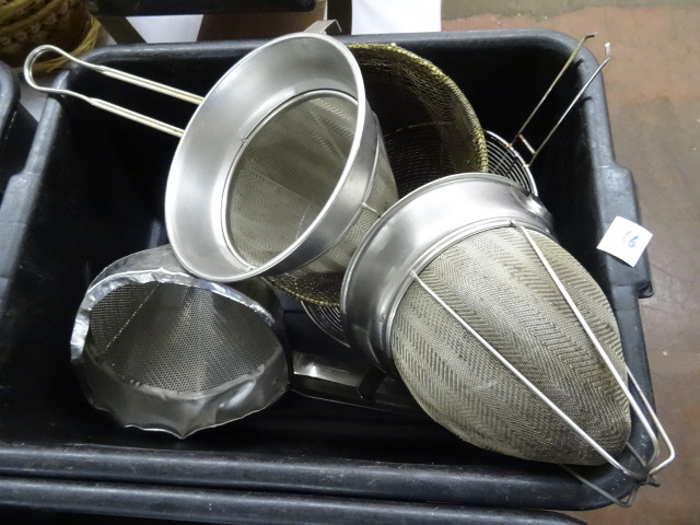 lot 166 image: Misc Strainers