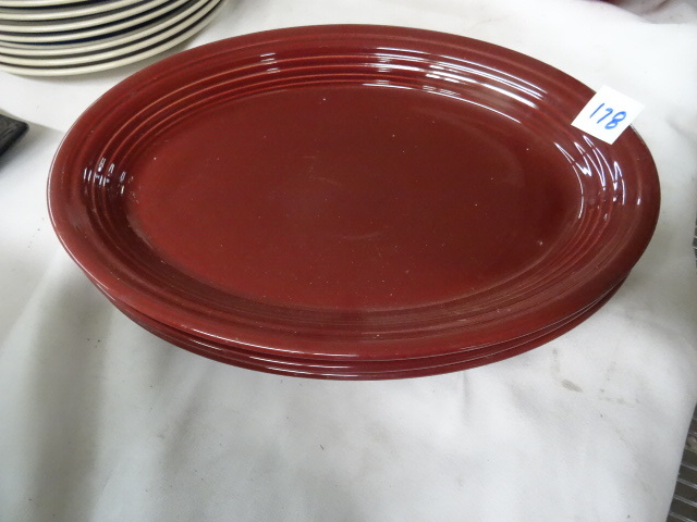 lot 178 image: 3 Fiesta Plates 13