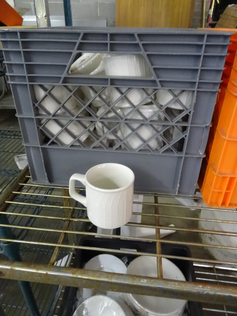 lot 240 image: Homer Laughlin Gothic Coffee Cups