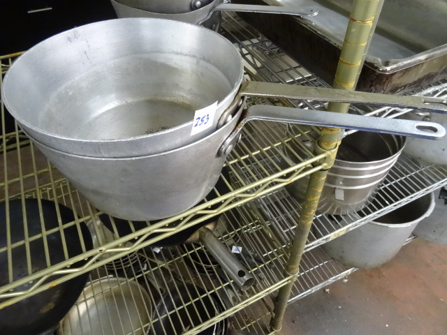 lot 253 image: 2 Aluminum Pots 10