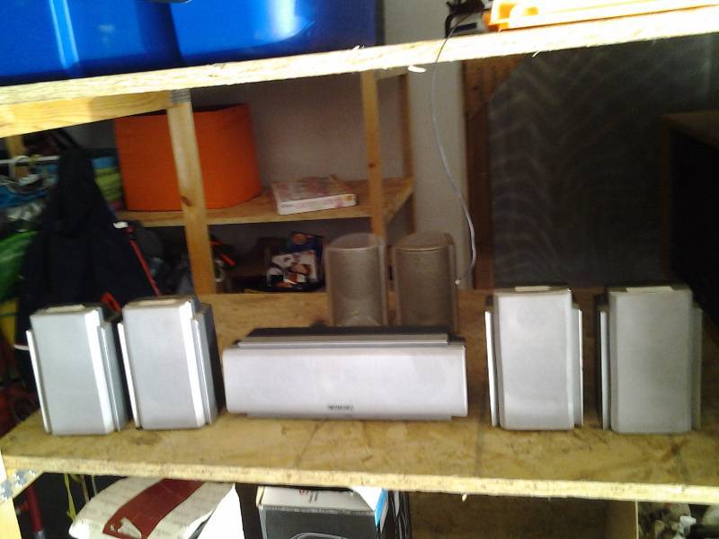 lot 16 image: 5-Oritron Surround Sound Speakers