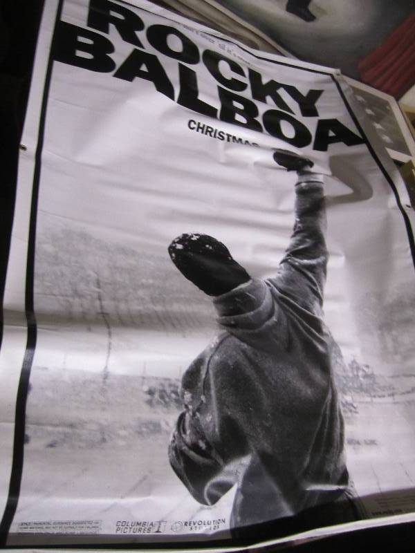 lot 62 image: Full size Rocky movie poster...