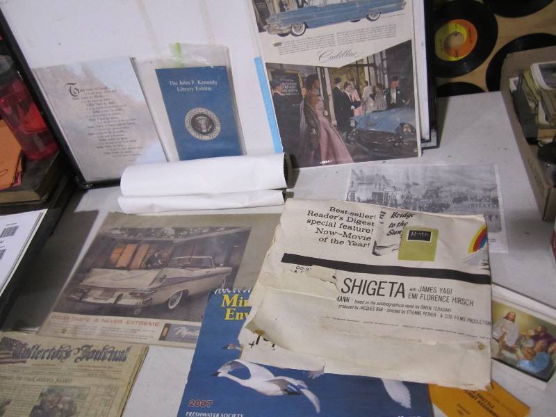 lot 86 image: Lot of vintage posters and pictures...