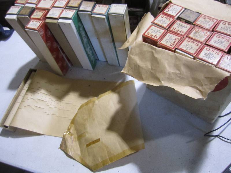 lot 88 image: Lot of player piano music rolls...