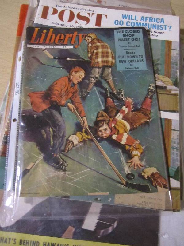 lot 92 image: Lot of vintage magazines...