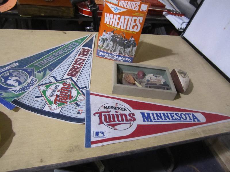 lot 95 image: Lot of sports memorabelia...