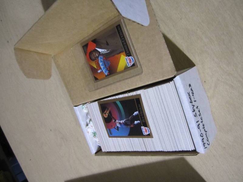 lot 123 image: 1990 - 91 Skybox appears to be comp...