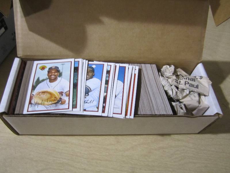 lot 138 image: 1989 Bowman appears to be a set 1-4...