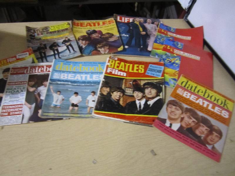 lot 171 image: Lot of Beatles magazines...