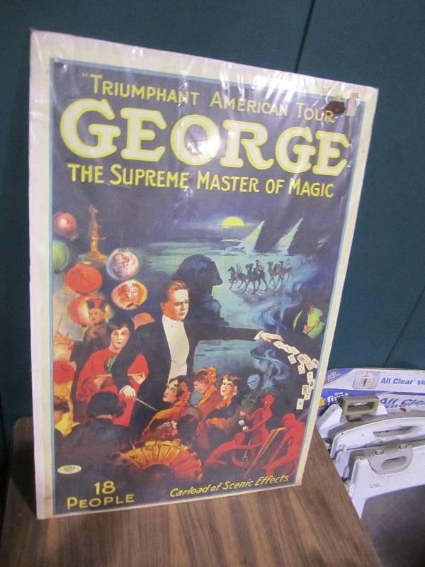 lot 187 image: George the supreme master of magic ...