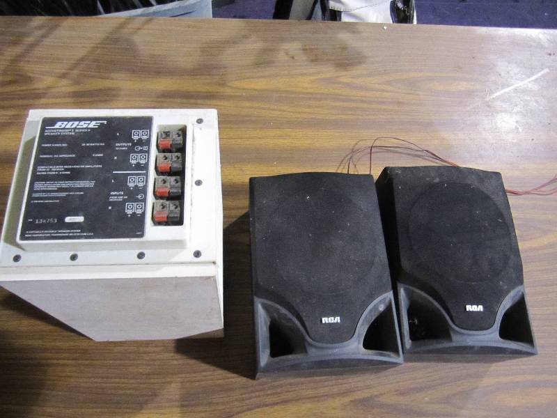 lot 198 image: Bose acoustimass3 series II speaker...
