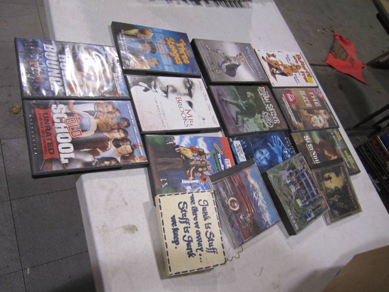 lot 301 image: Lot of DVDs and CDs...