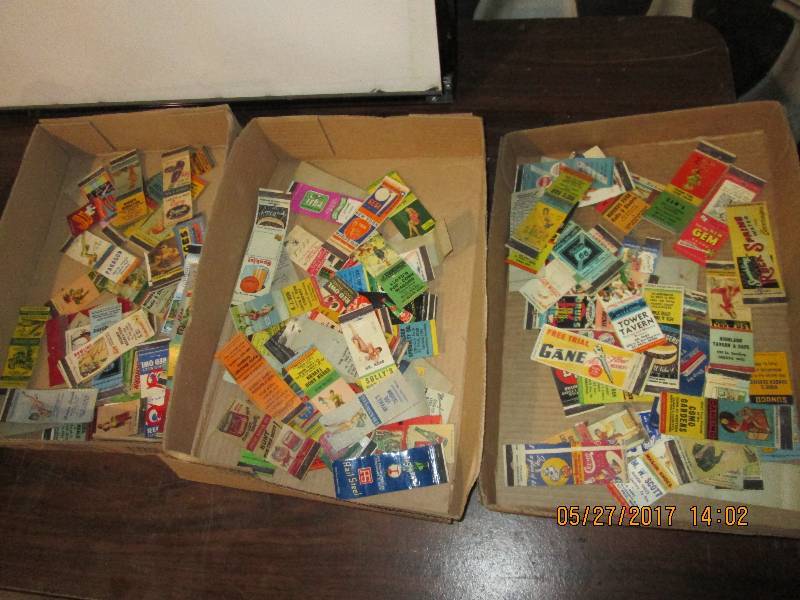 lot 39 image: Lot of collector matchbook covers...