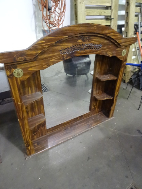 lot 166 image: Dresser Mirror, 50L 48 12H 8 14...