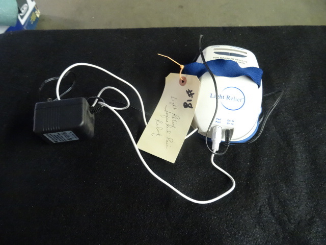 lot 18 image: Light Relief Infrared Pain Relief D...