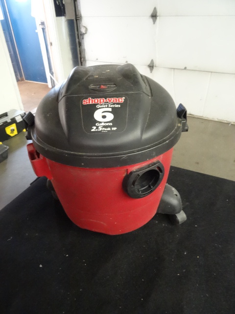 lot 180 image: ShopVac,Quiet Series,6 gallon, 2....