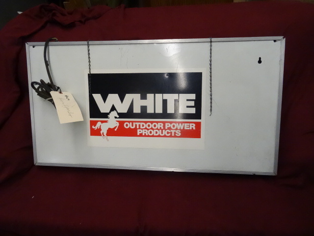 lot 67 image: White Outdoor Power Products hangin...