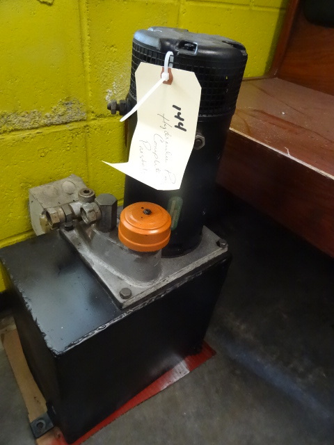 lot 144 image: Prestolite Hydraulic Pump and Reser...