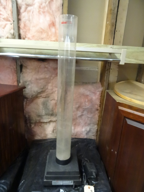 lot 20 image: Color changing Water Collum lamp, 1...