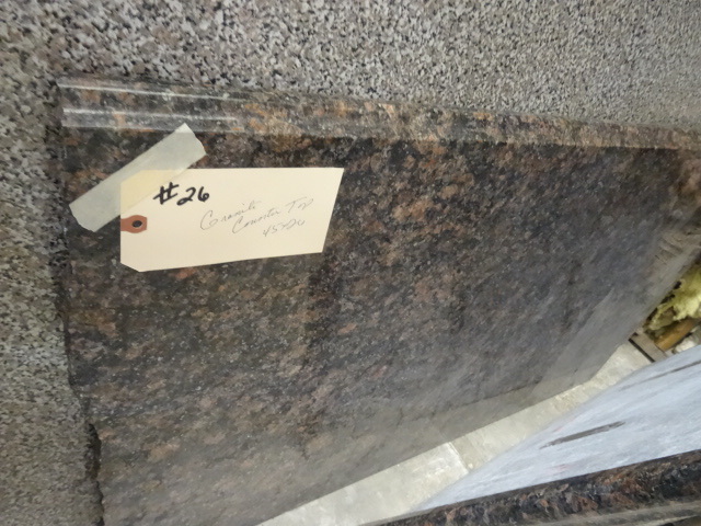 lot 26 image: Granite Countertop w beveled edge,...