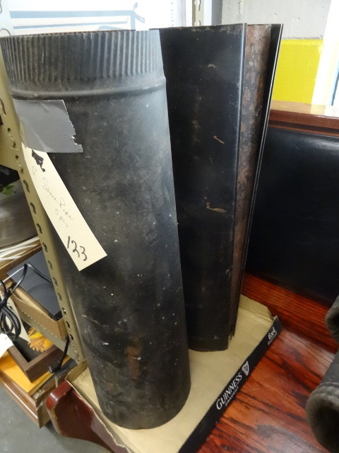 lot 123 image: Black Stove Pipe, 6 x 24, 24GA - 4p...