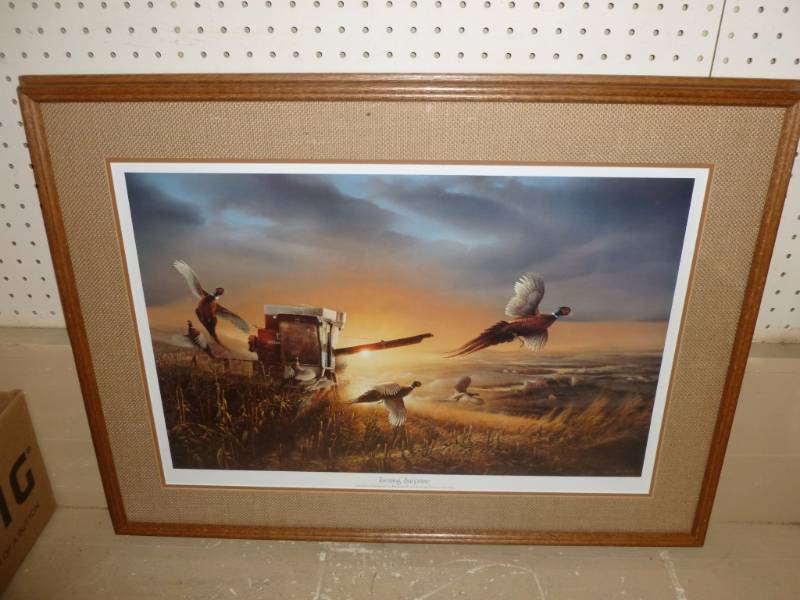 lot 9 image: Terry Redlin Print