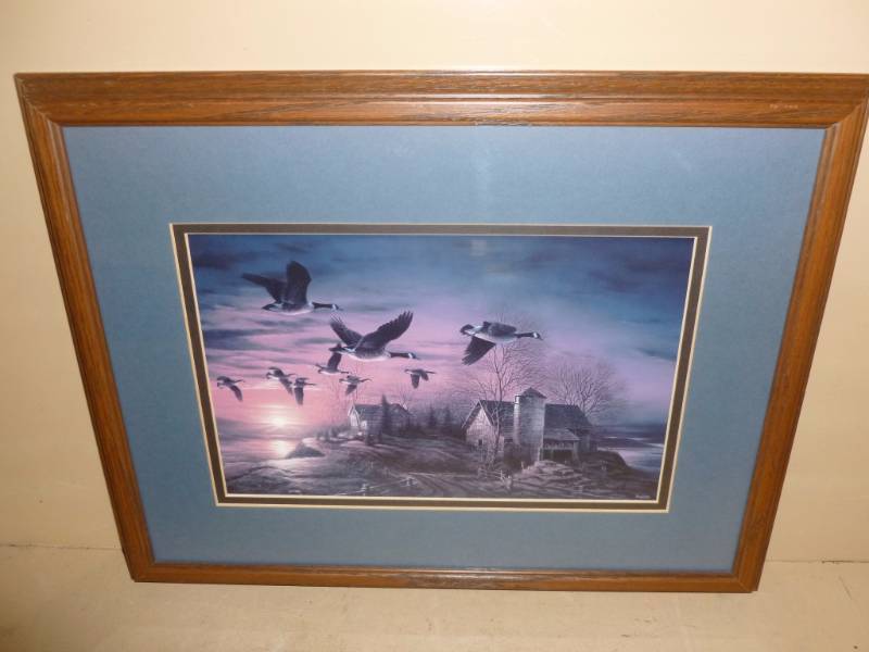 lot 11 image: Terry Redlin Print