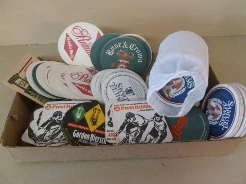 lot 49 image: Beer Coasters