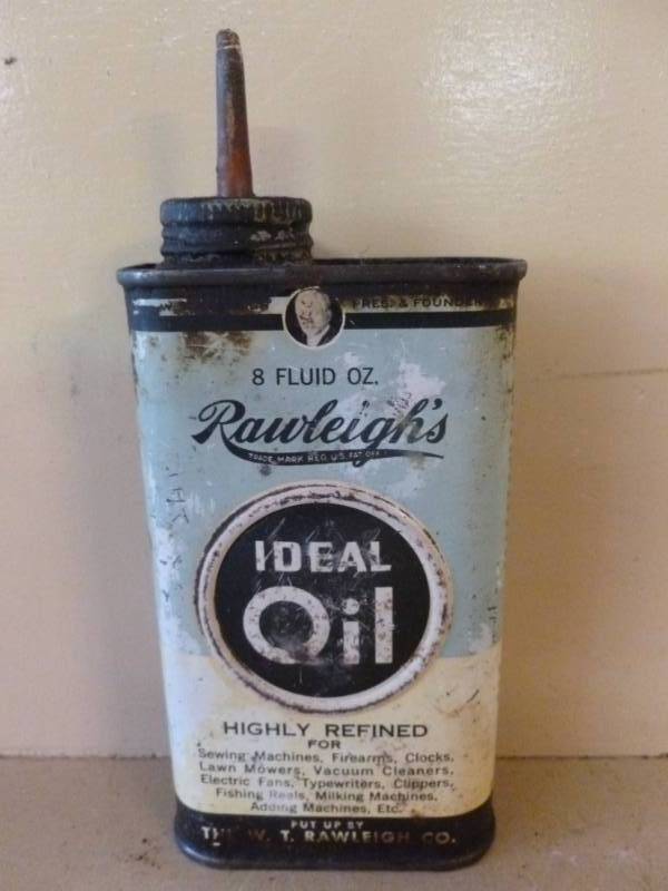 lot 61 image: Vintage Oil Can