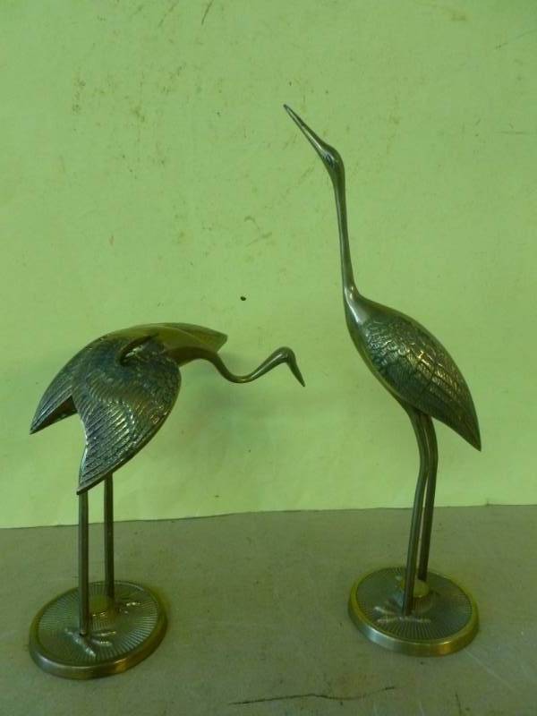 lot 118 image: Cast Brass Figurines