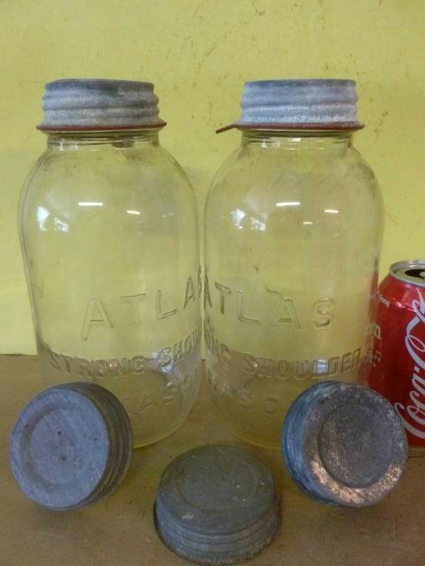 lot 151 image: Vintage Canning Jars