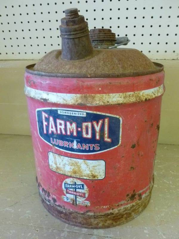 lot 179 image: Vintage Oil Can