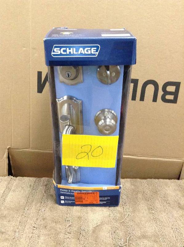 lot 20 image: Schlage F60vcamxgeo619kd Camelot Handle Se