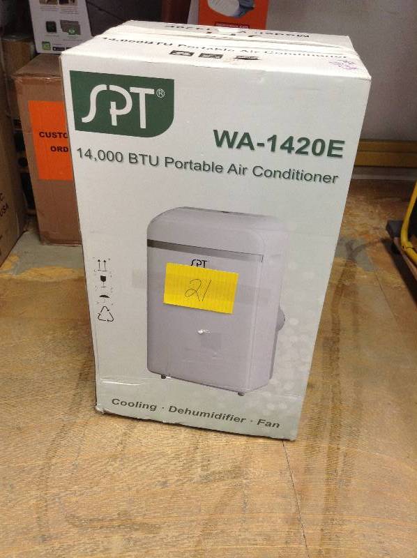 lot 21 image: Sunpentown WA1420E 14,000 BTU Portable Air New