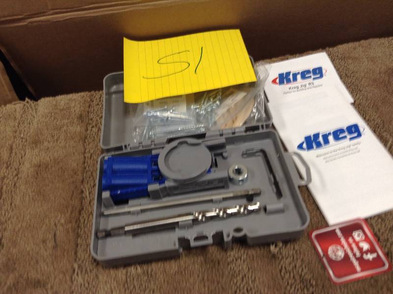 lot 51 image: Kreg Pocket Hole Jig Jr. (R3) 2214450