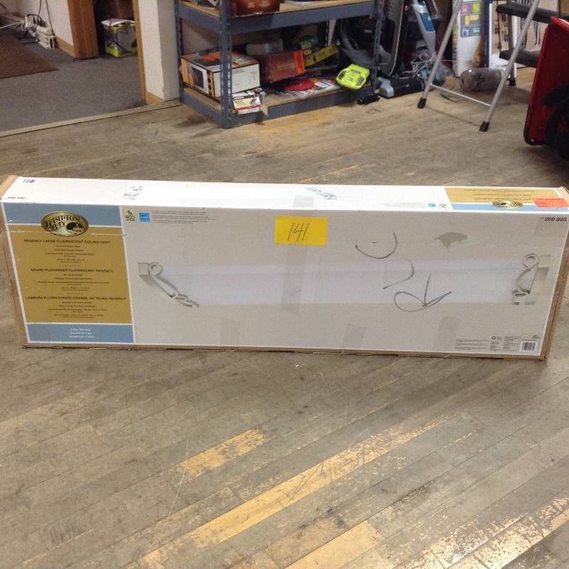 lot 141 image: Hampton Bay Regency Large Fluorescent Ceiling Light