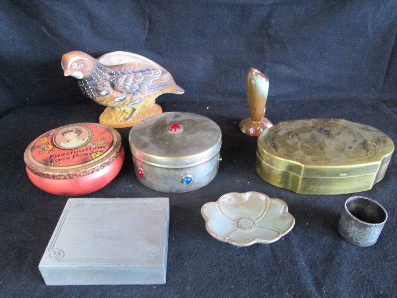 lot 63 image: Frank Coma & Tins