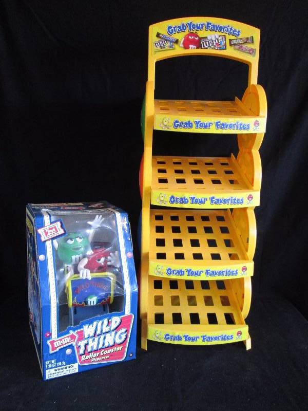 lot 76 image: M&M,s Display and Dispenser