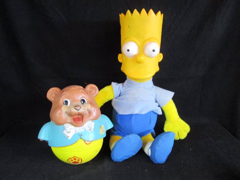 lot 114 image: Bart Simpson Doll