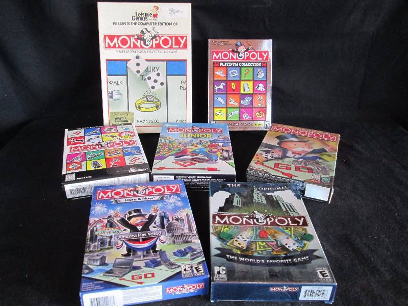 lot 140 image: Monopoly Games