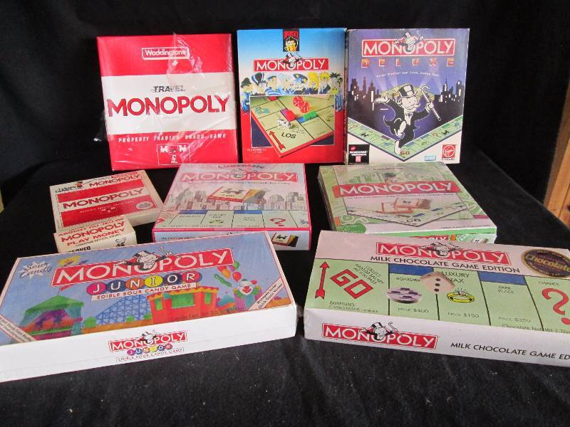 lot 141 image: Monopoly Games