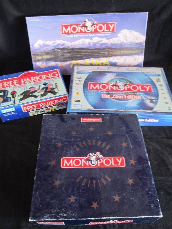 lot 142 image: Monopoly Games
